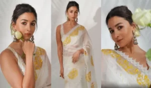 Alia Bhatt in Saree Look